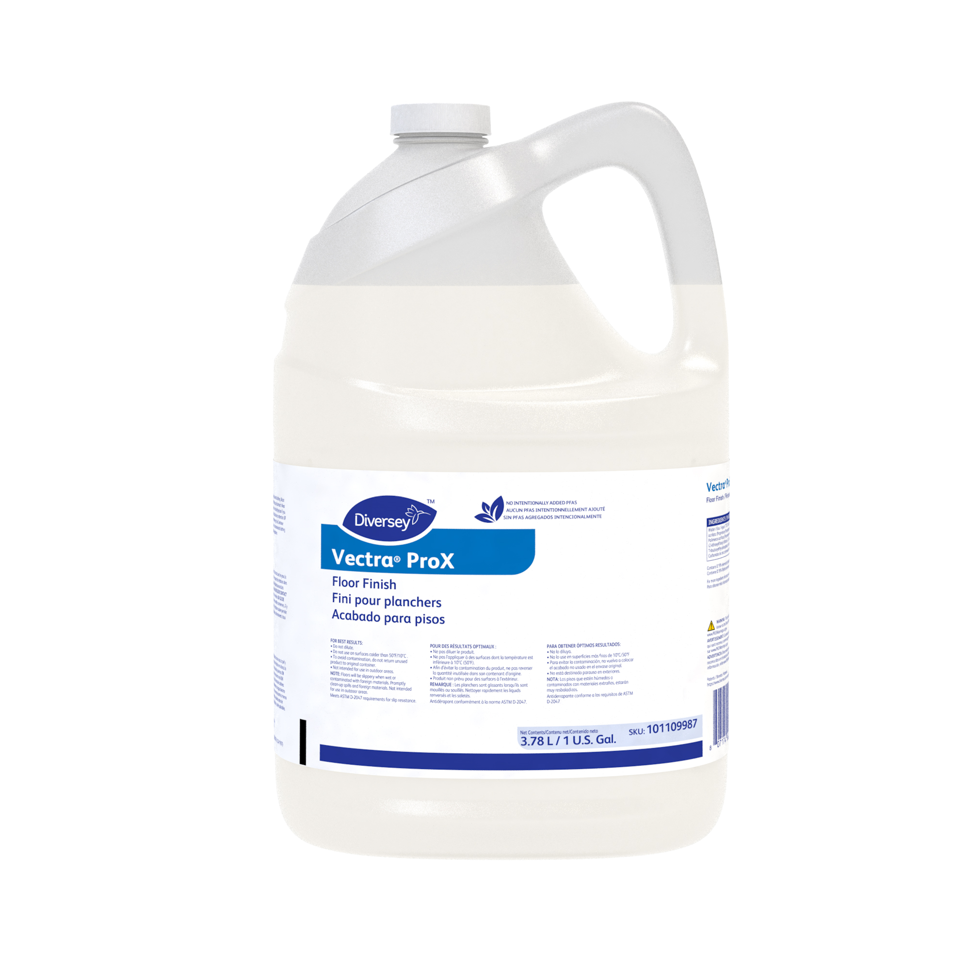 Vectra® ProX Floor Finish, 1gal, 4/CT - Floor Finish