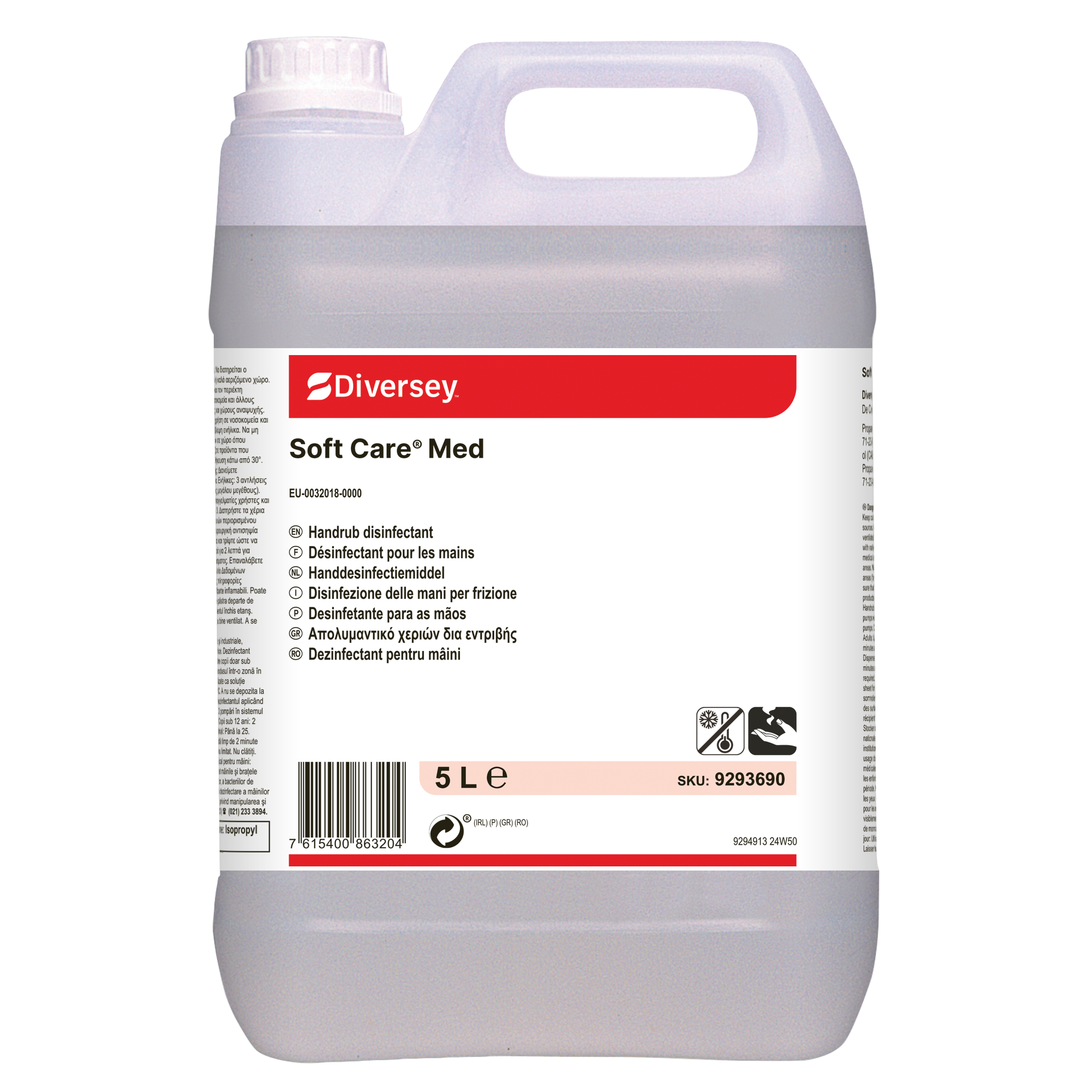 Soft Care Med 2x5L - Desinfetante para as mãos