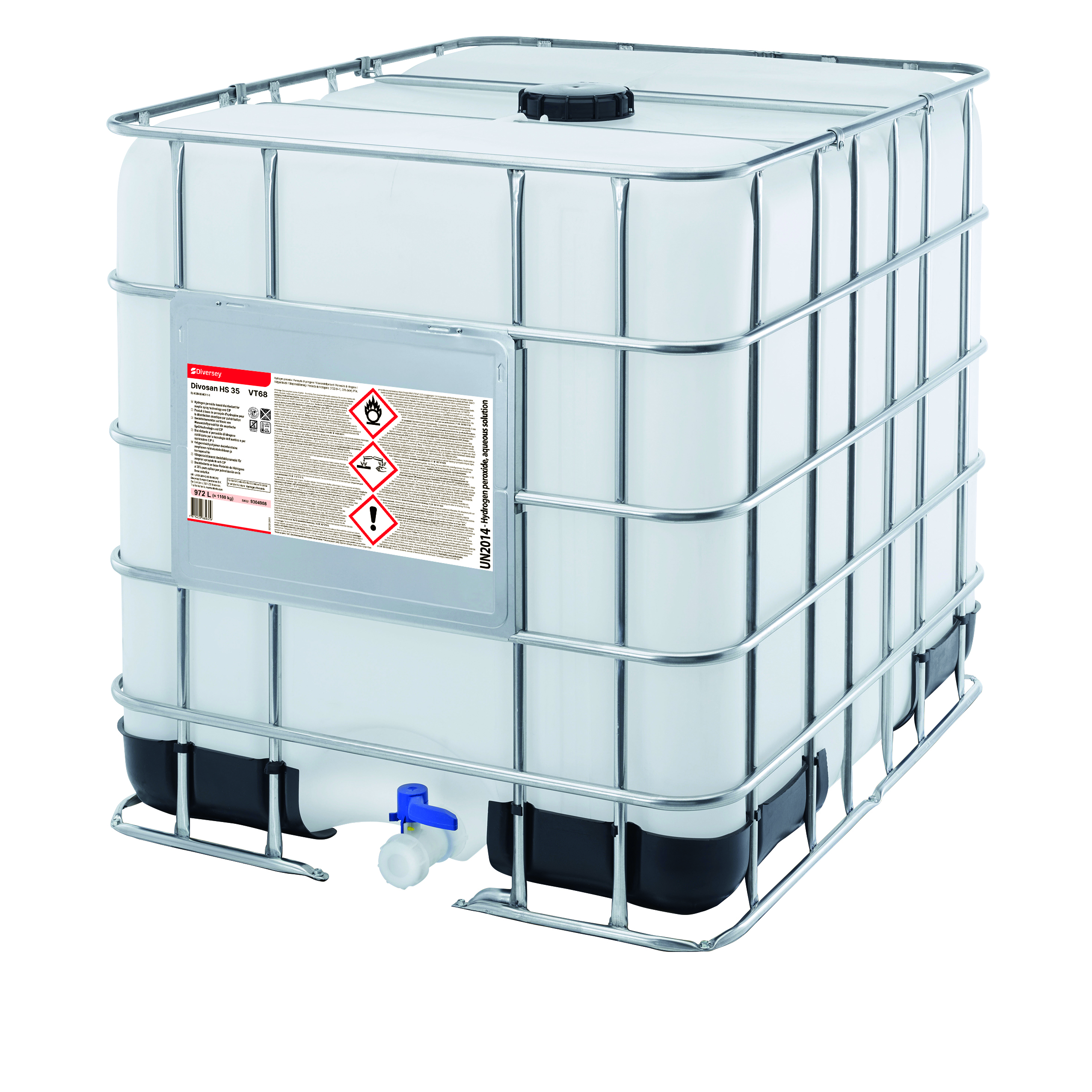 Divosan HS 35 VT68 1100kg - Desinfeksjon for aseptisk pakking