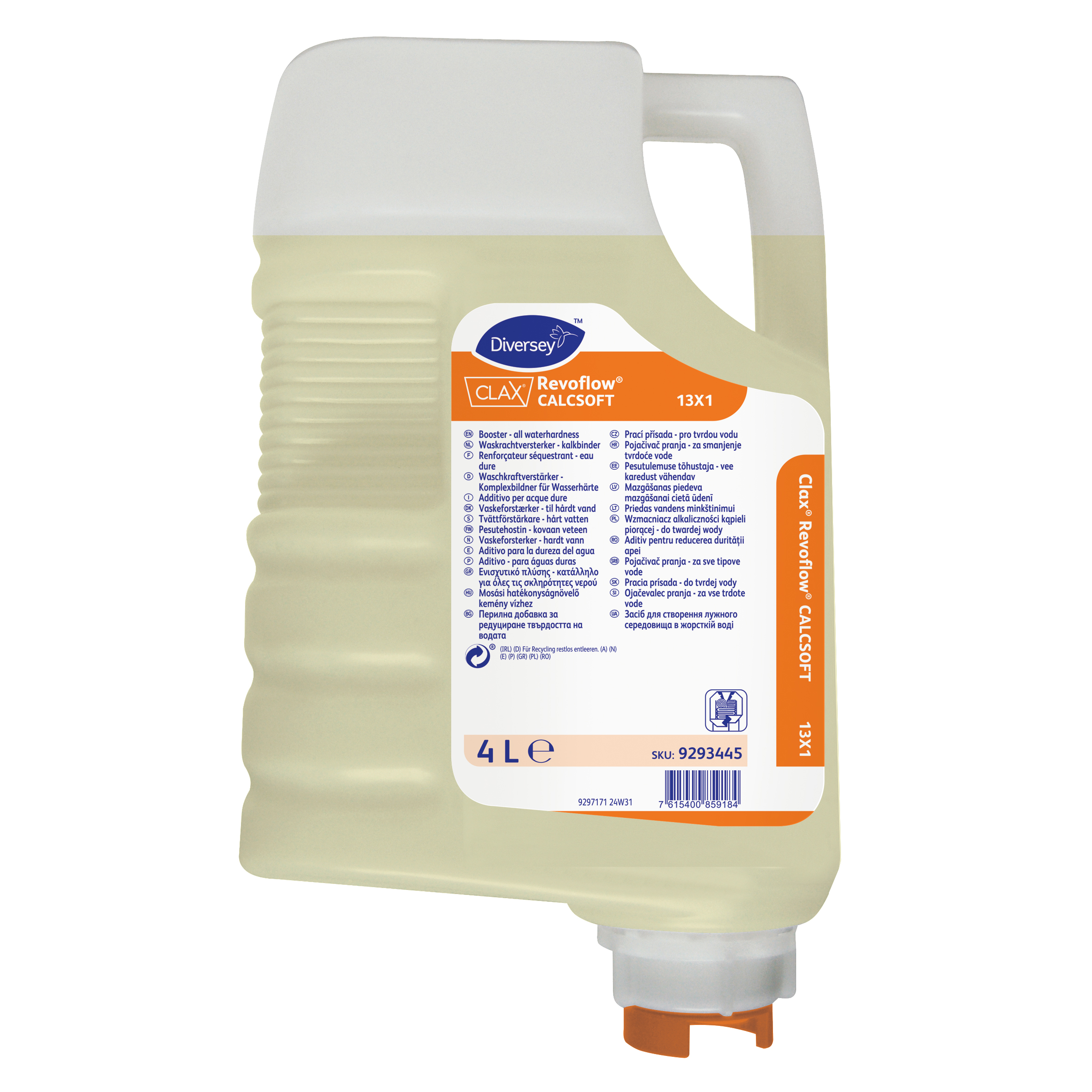 Clax Revoflow Calcsoft 3x4L - Waschkraftverstärker - bei hartem Wasser