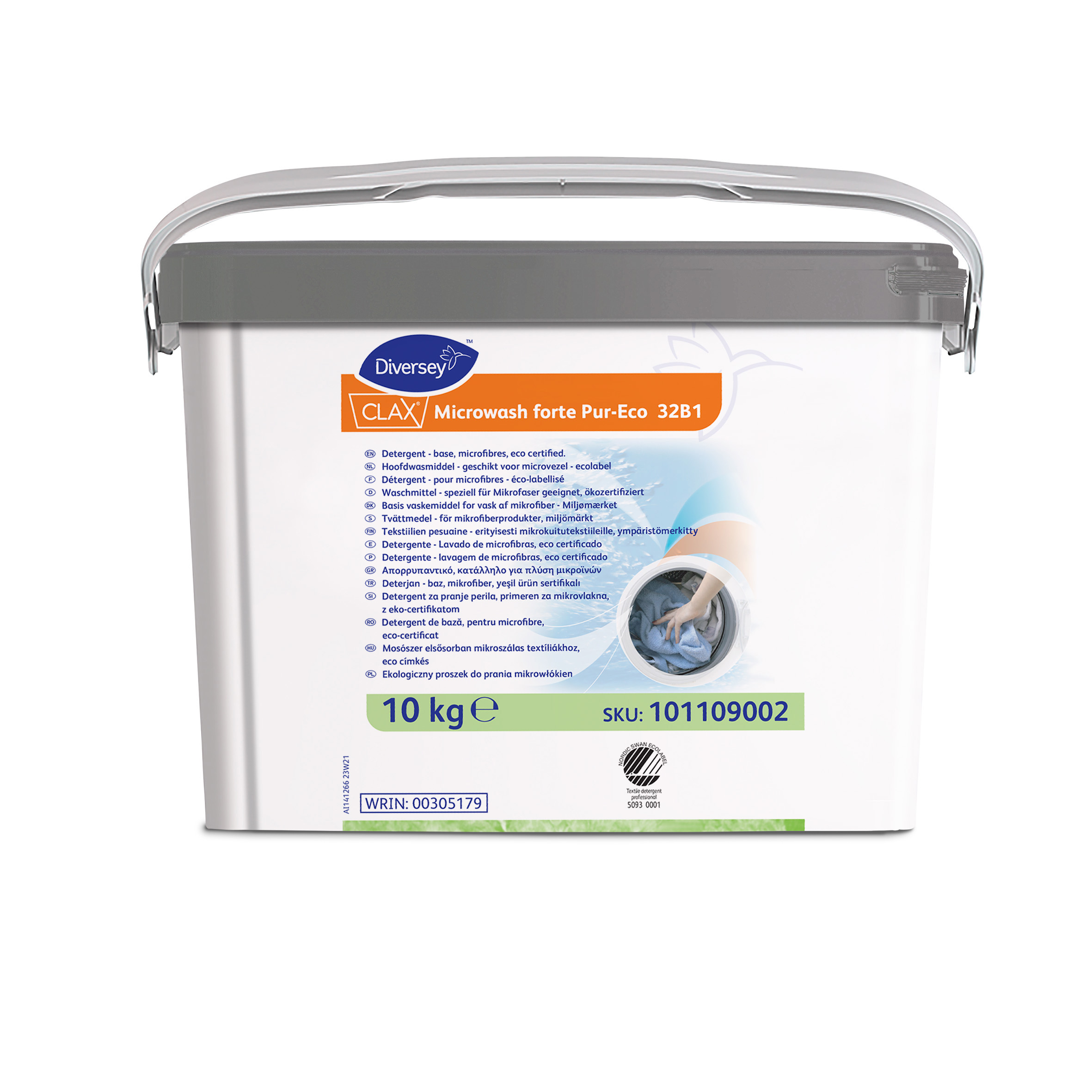Clax Microwash forte Pur-Eco 10kg - Waschmittel für Mikrofasern - umweltzertifiziert