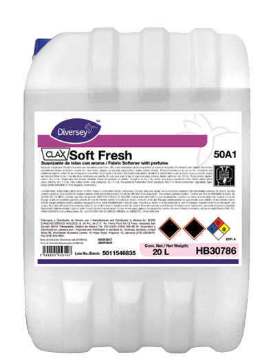 CLAX SOFT FRESH 20L - Suavizante de telas con aroma