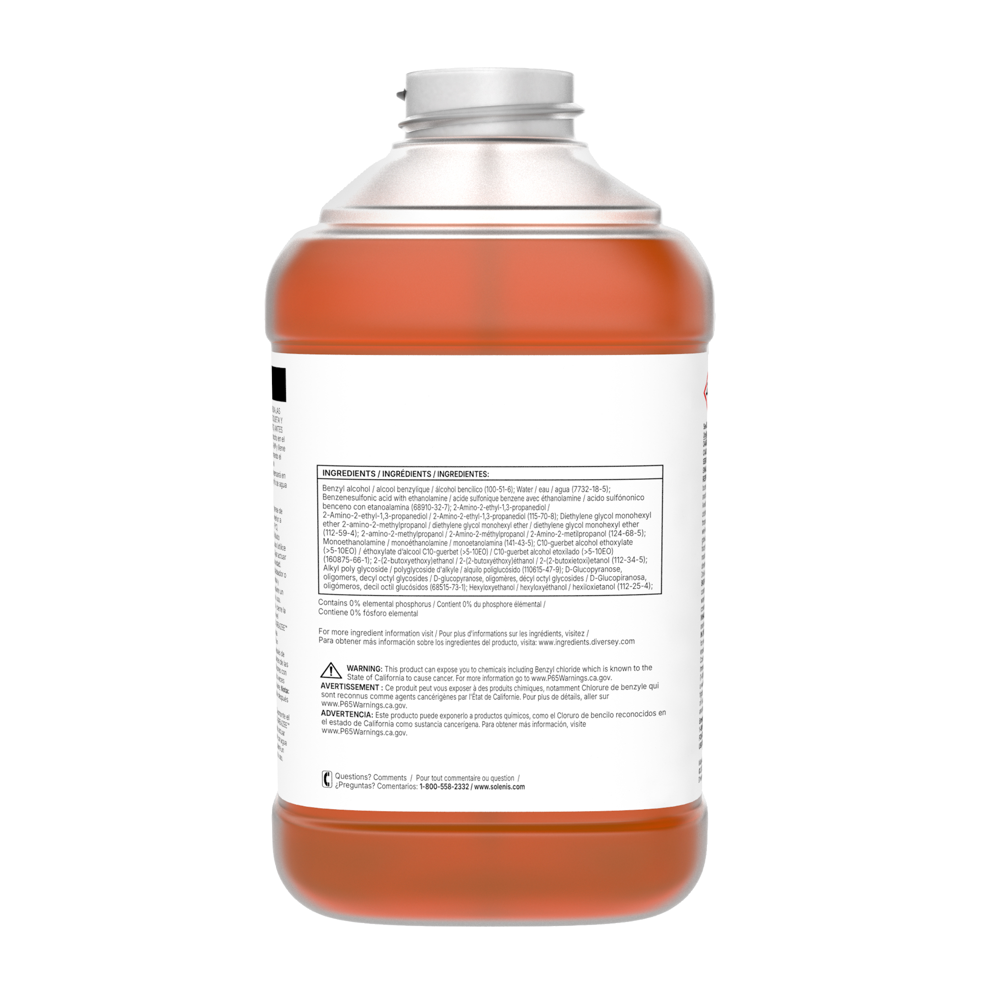 SUMA D-GREAZEE D9.9 2X2.5L CA,US D9.9, 2.5L, J-Fill® / QuattroSelect®, 2/CT - Oven and Grill Cleaner
