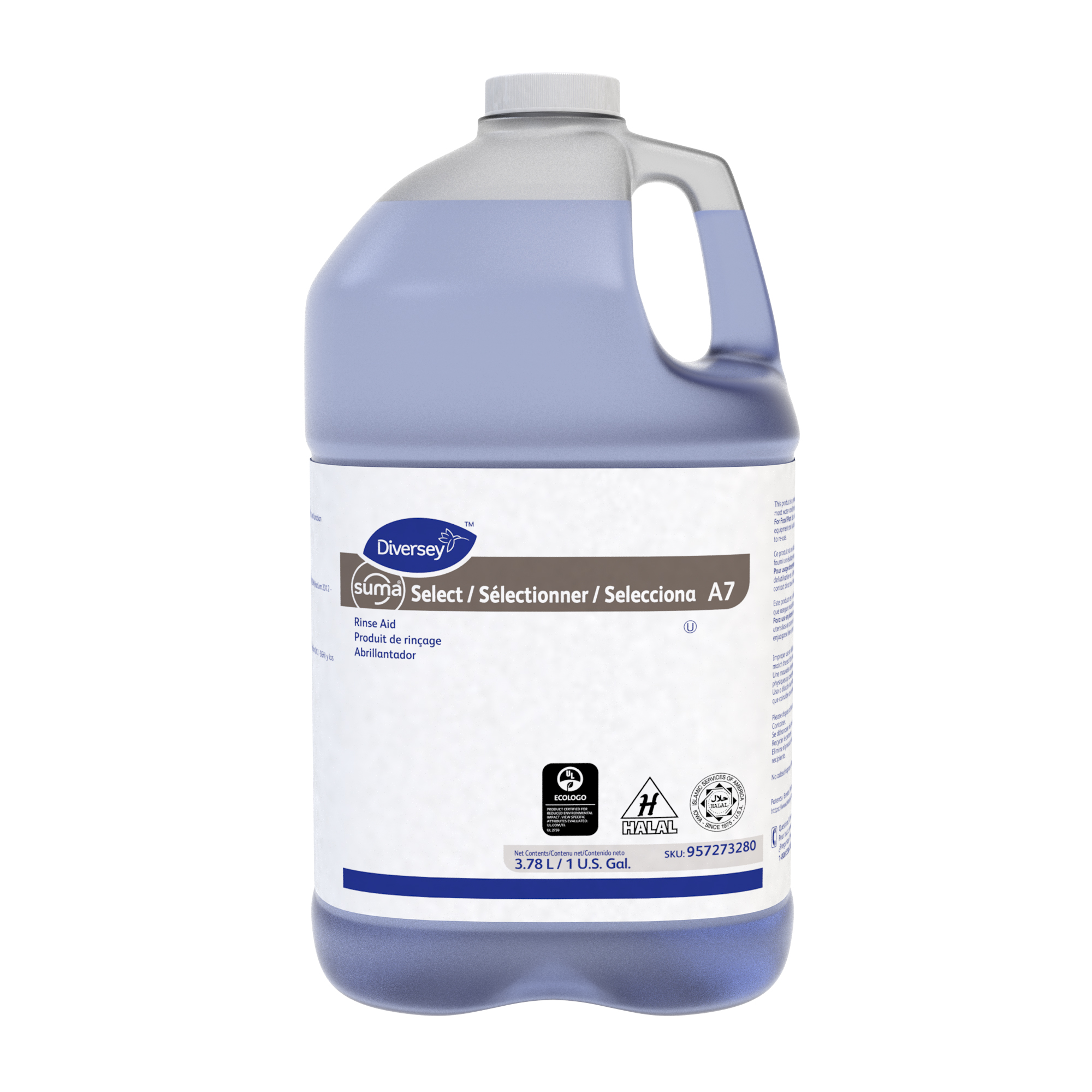 Suma® Select A7 A7, 1gal, 4/CT - Rinse Aid
