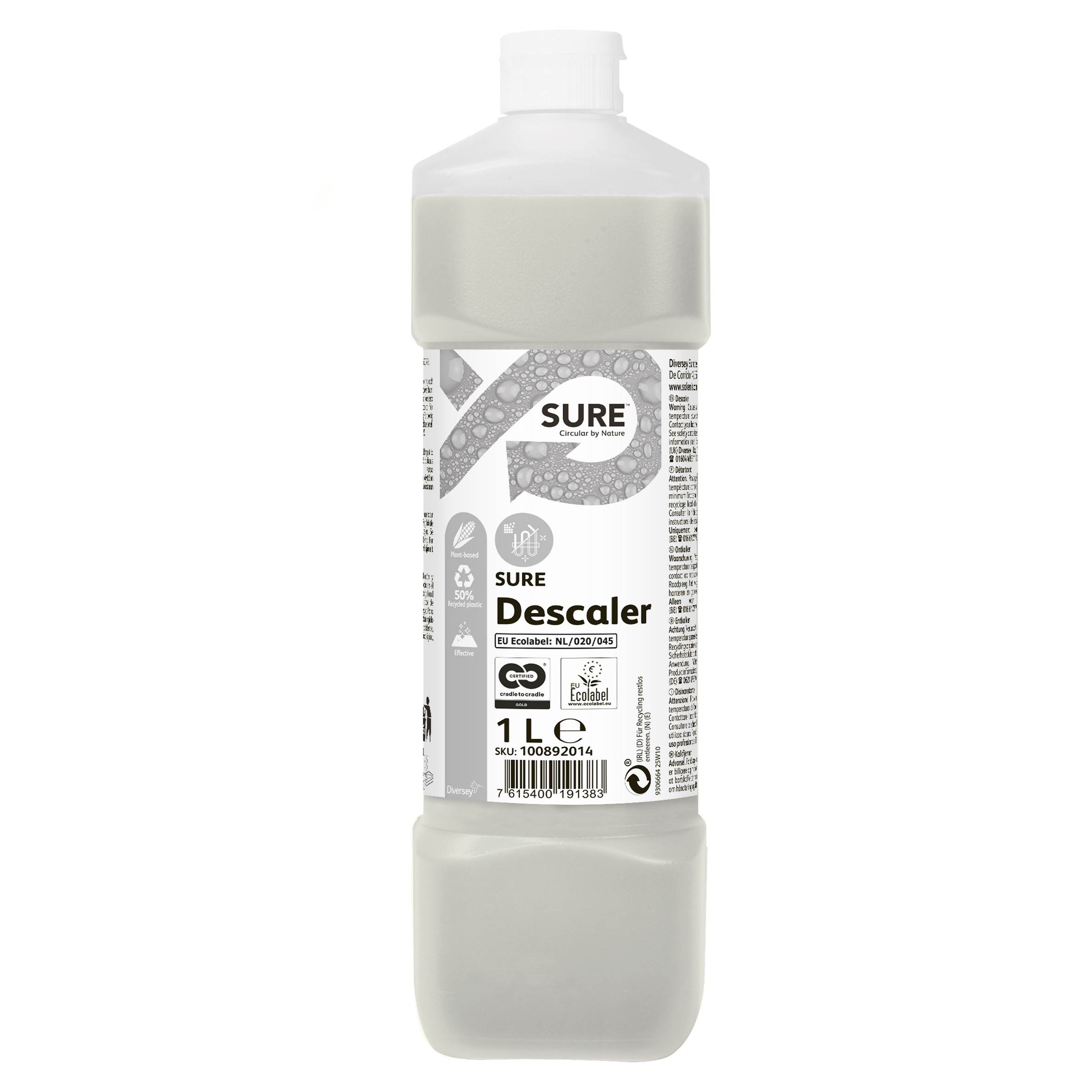 SURE Descaler 6x1L - Prostředek na odstraňování vodního kamene