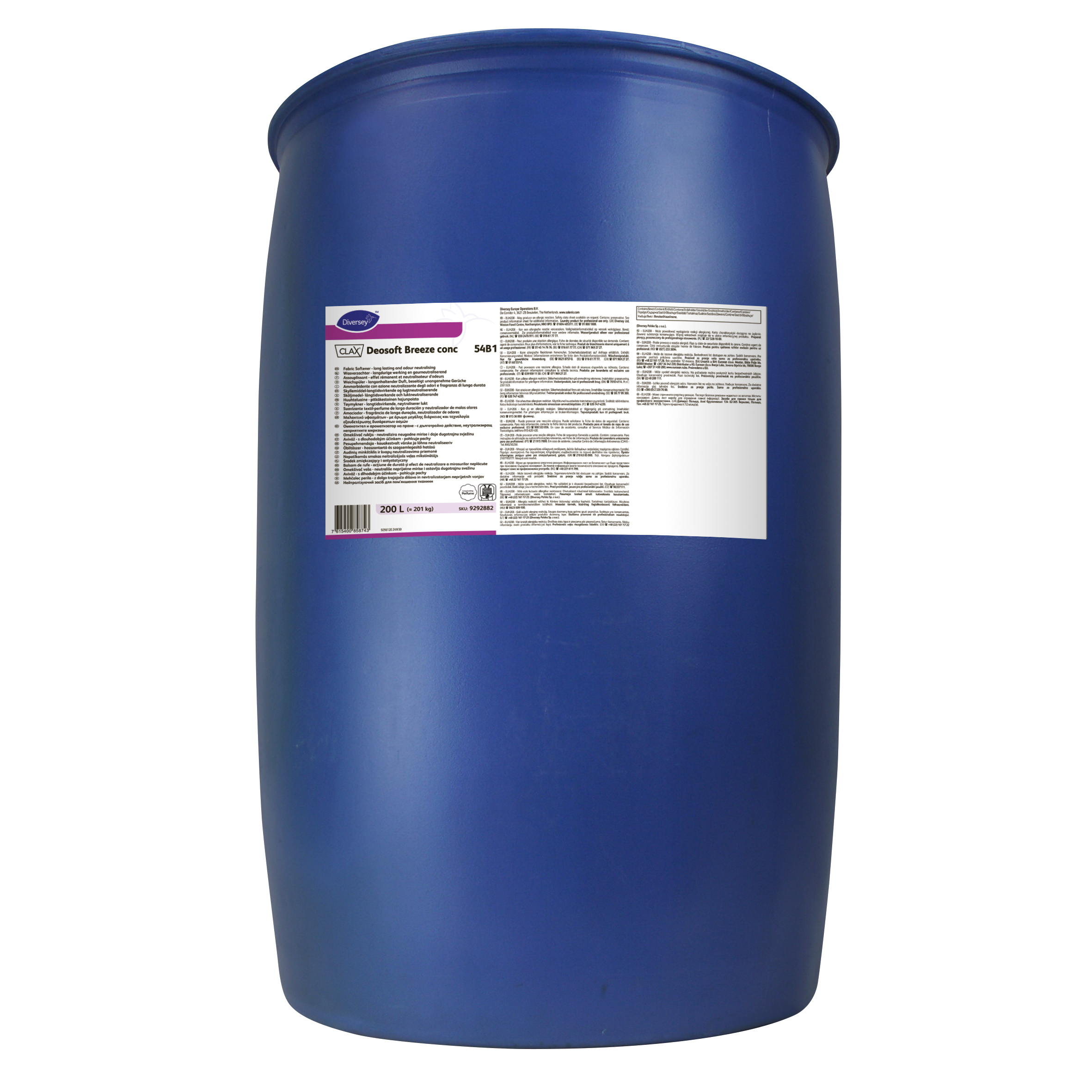 Clax Deosoft Breeze conc 54B1 200L - Balsam de rufe – Parfum concentrat nou, cu efect de lungă durată