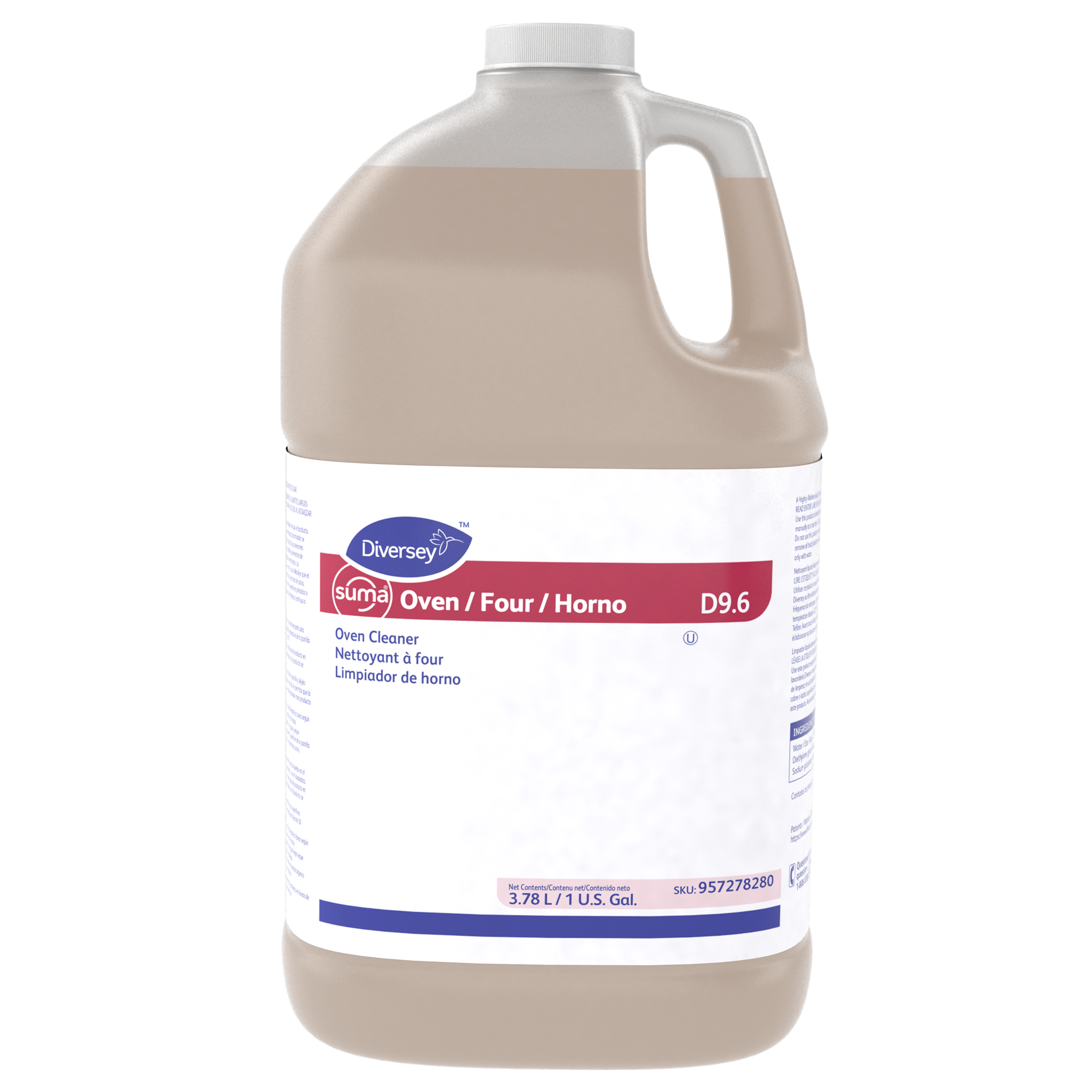 Suma® Oven D9.6 D9.6, 1gal, 4/CT - Oven Cleaner
