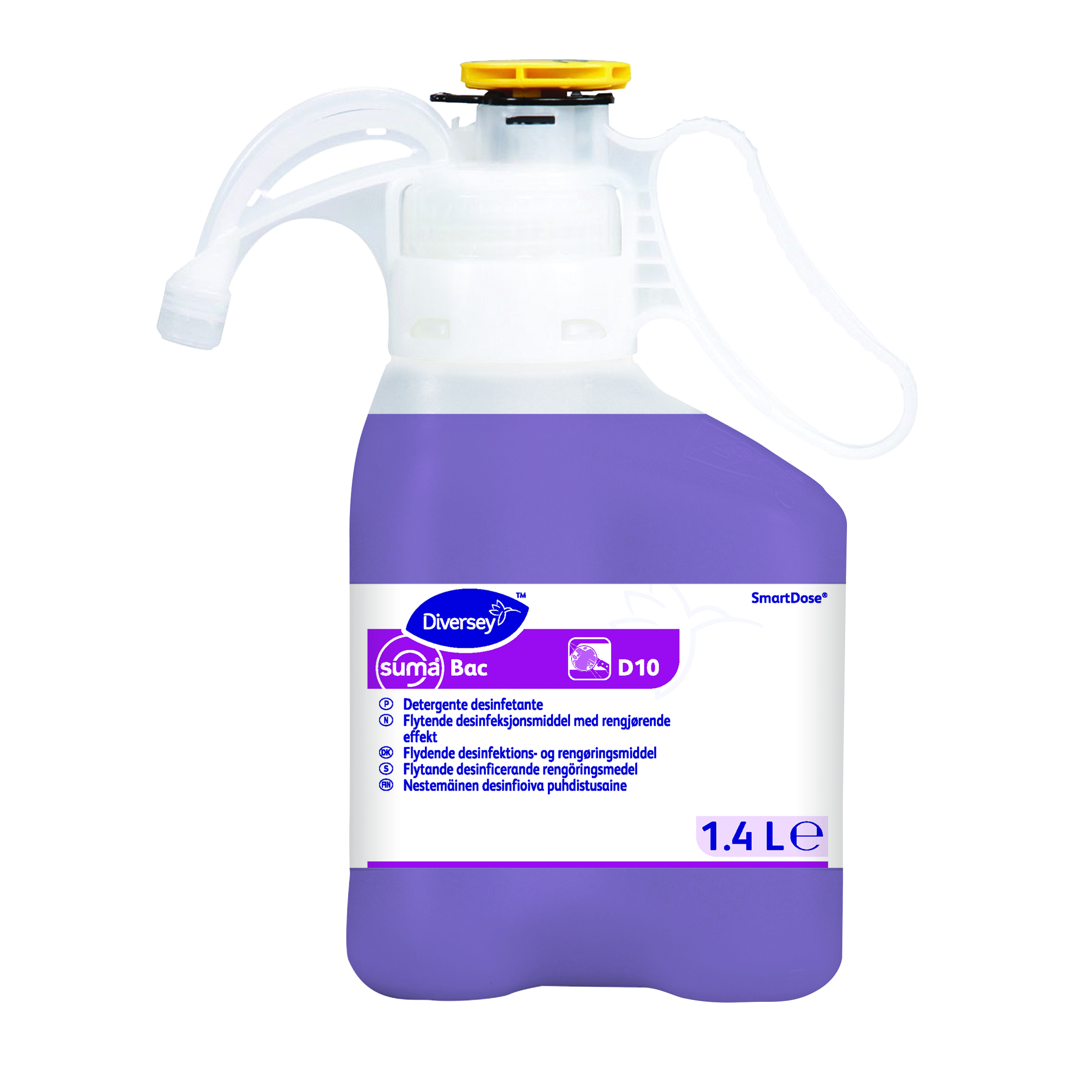 Suma Bac SD D10 2x1.4L - Desinfioiva puhdistusaine