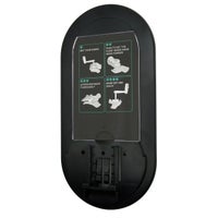 Lesseau Wall Mount Enlarge 4kpl - Musta