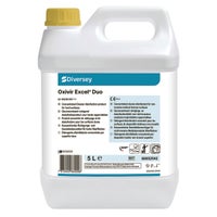 Oxivir Excel Duo 2x5L - Biocida: Detergente-disinfettante concentrato per superfici dureDispositivo Medico: Detergente-disinfettante concentrato per le superfici dei dispositivi medici non invasiviAutorizzazione BPR: EU-0032483-0001&nbsp;1-1