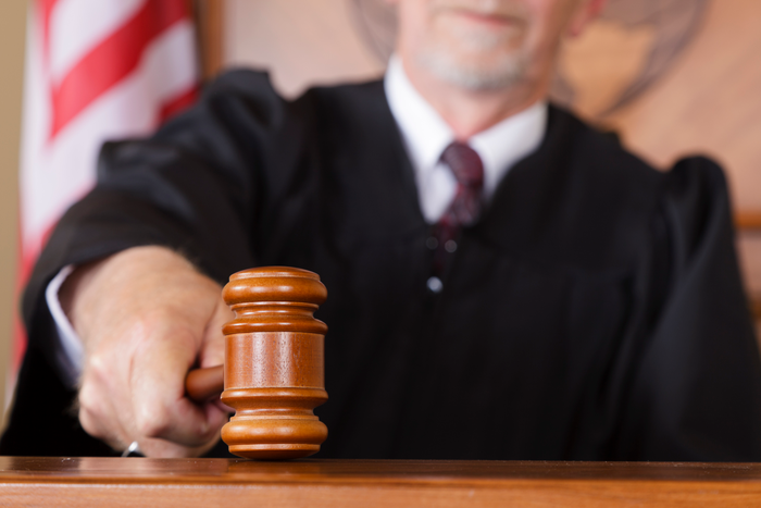 Close-up of a Judge's Gavel