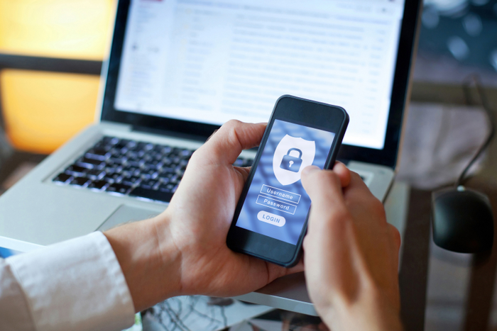data security concept, login and password data security concept, login and password
