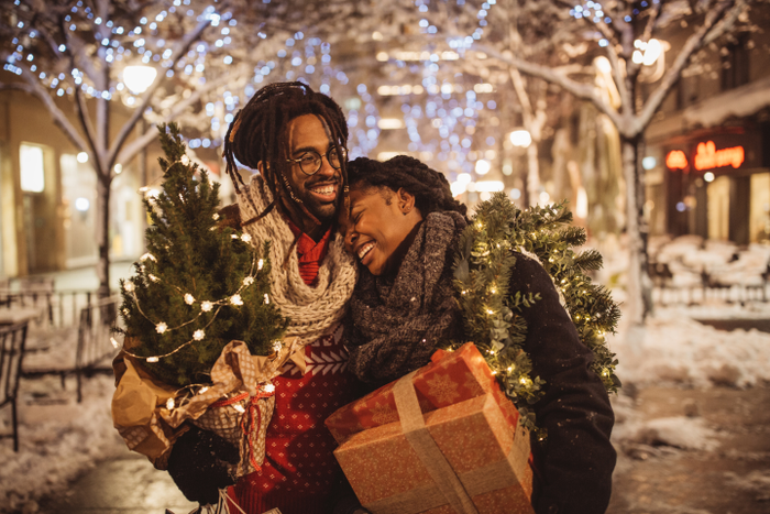 Holiday couple