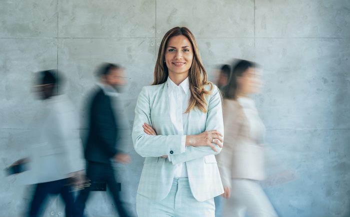 Successful business woman