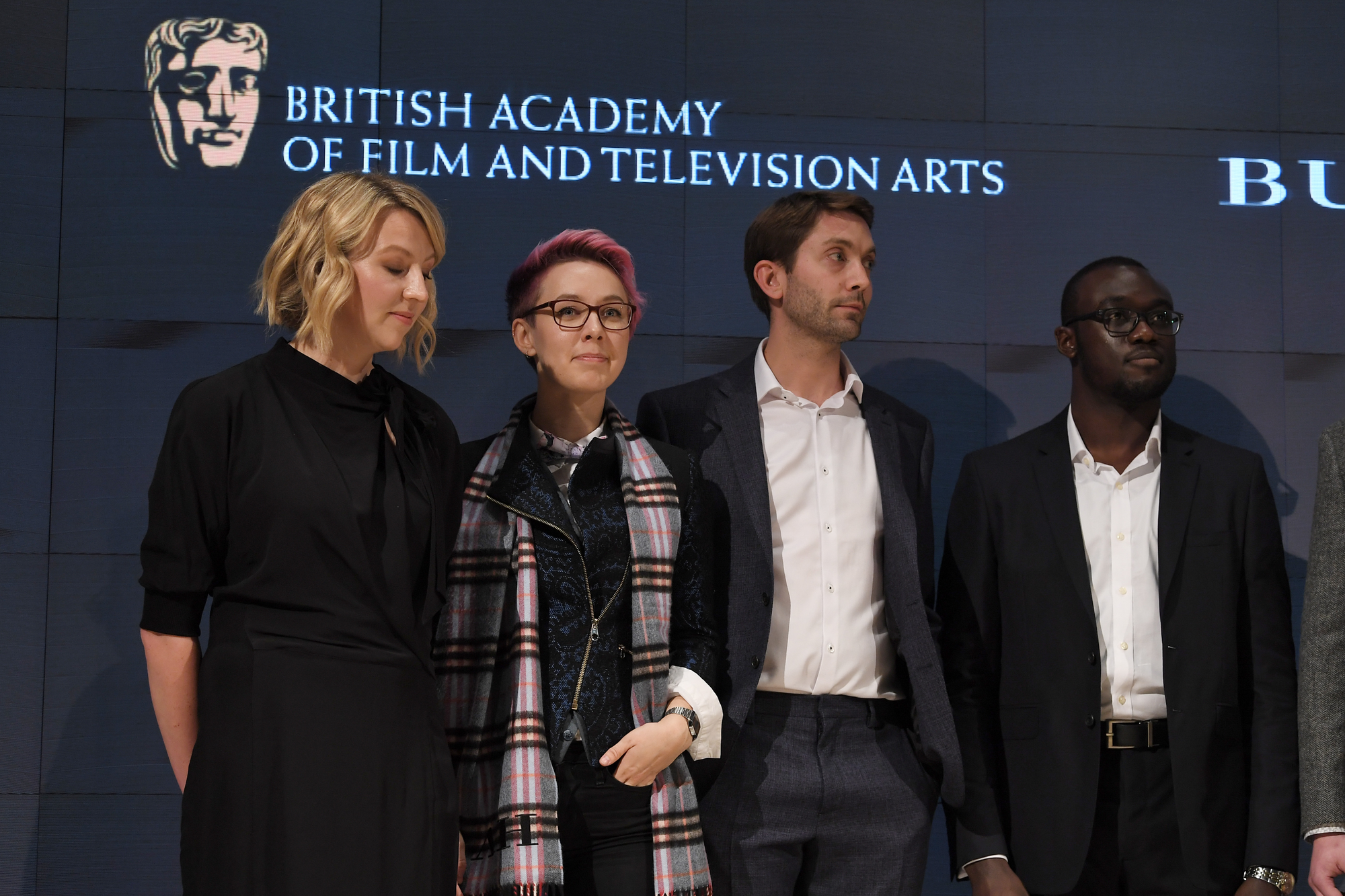Anna Hollinrake, second from left.
