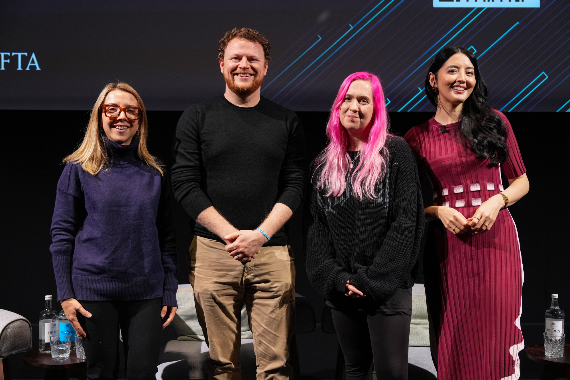 Marina Mello, Dominic Murphy, Alyx Jones and Jane Douglas.